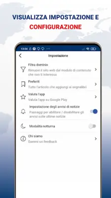 Ultime notizie Italia android App screenshot 1
