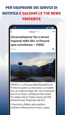 Ultime notizie Italia android App screenshot 3