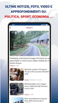 Ultime notizie Italia android App screenshot 4